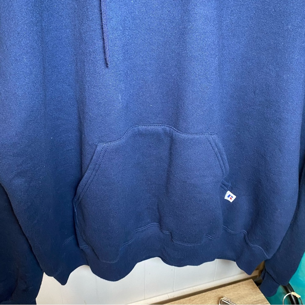 Vintage 1996 Russell Atheltic Dallas Cowboys NFL Hoodie Blue Football Sweatshirt - Picture 3 of 9